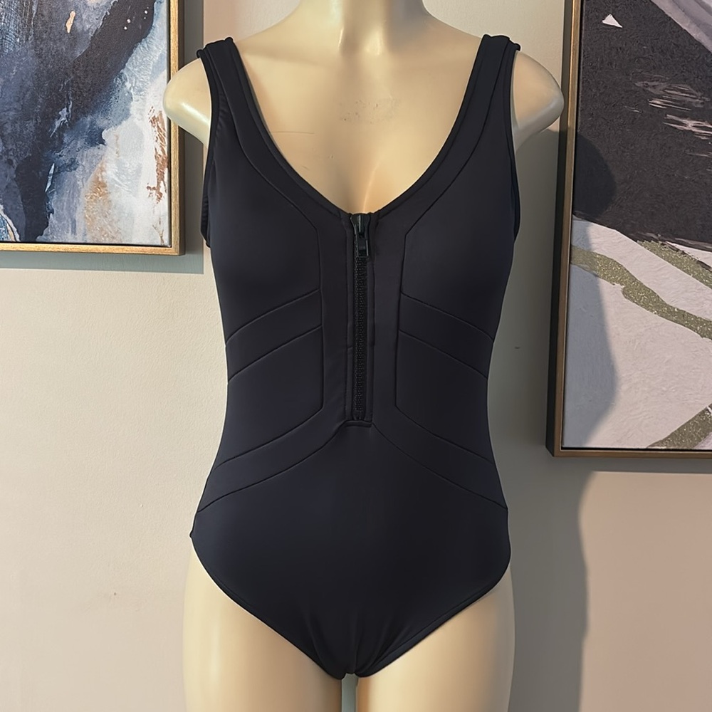 Magicsuit Zip-Up One-Piece Swimsuit size S/M - Picture 2 of 5